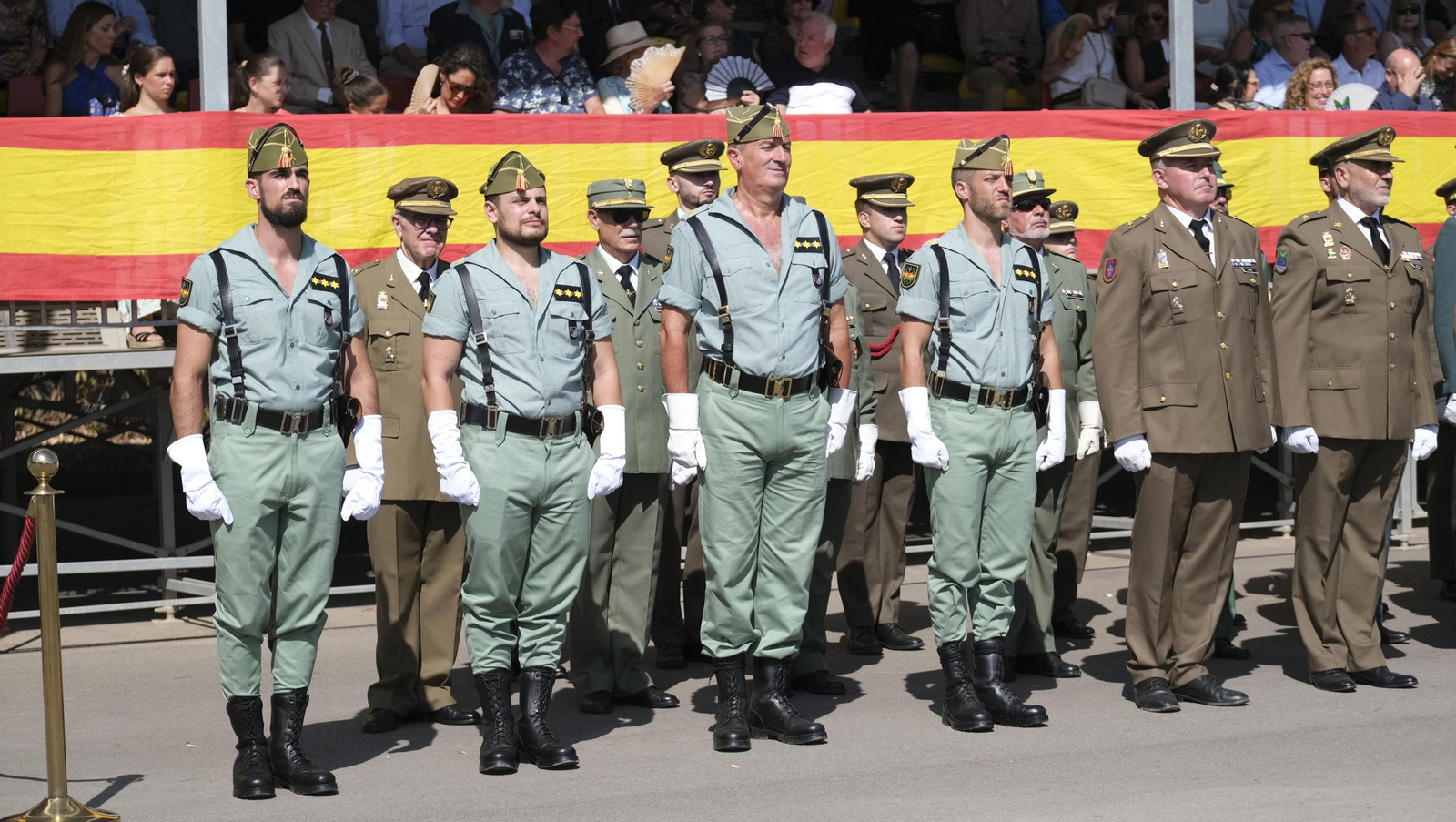 Imágenes del 102 aniversario de La Legión en Almería