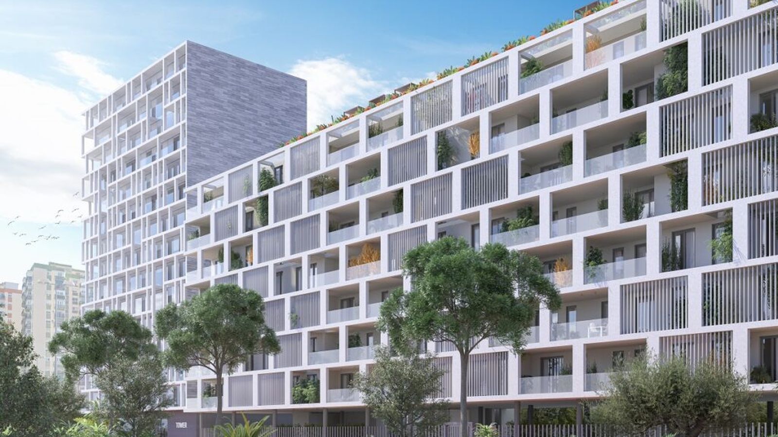 El proyecto prevé la construcción de 108 viviendas y una torre de 13 plantas para uso hotelero o de oficinas.