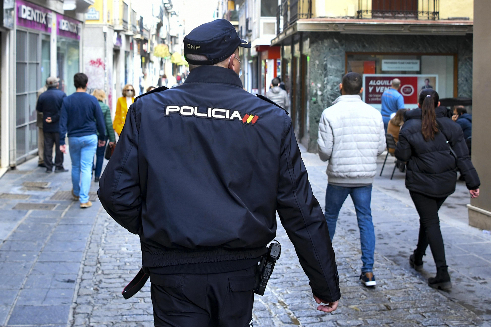 Imagen de archivo de un agente de Policía Nacional.