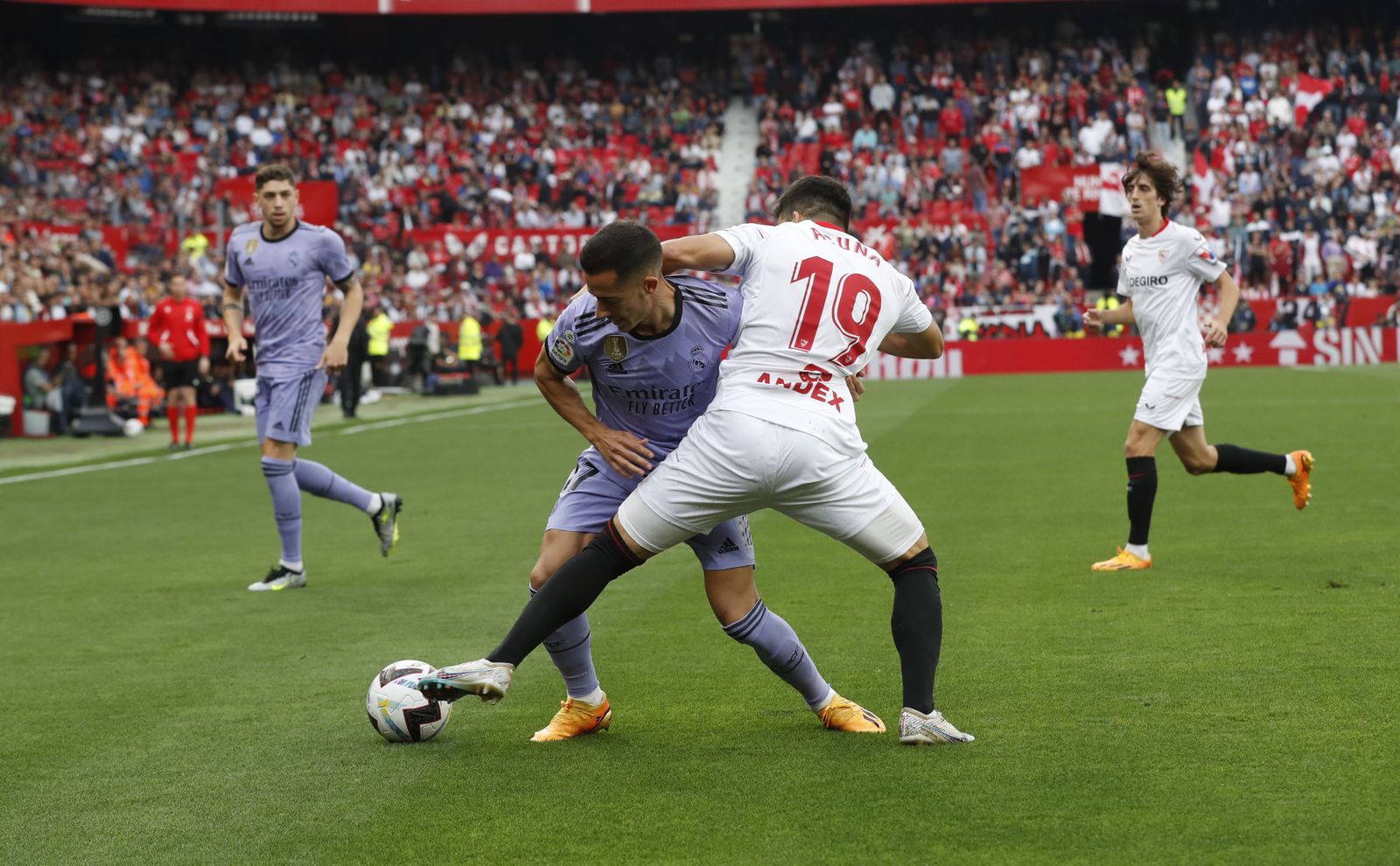 Las imágenes del Sevilla-Madrid