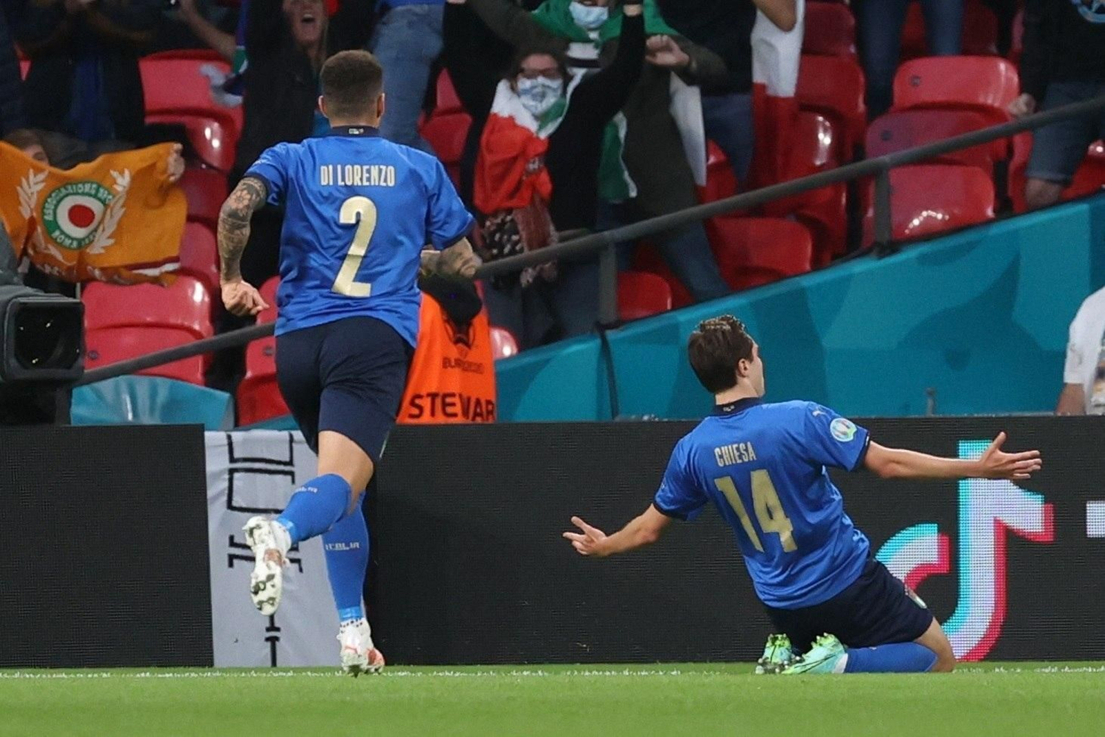 Las imágenes de la semifinal Italia-España de Eurocopa