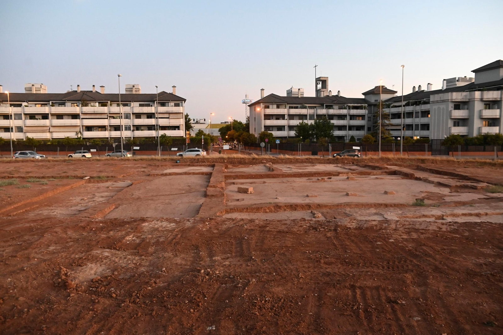 Restos arqueológicos hallados en la Ronda Norte.