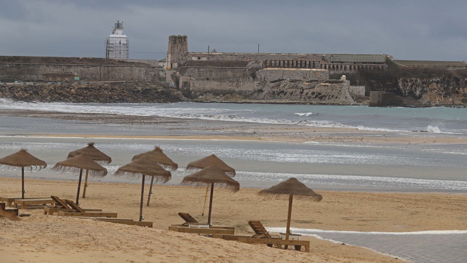 La playa de Los Lances, en Tarifa.