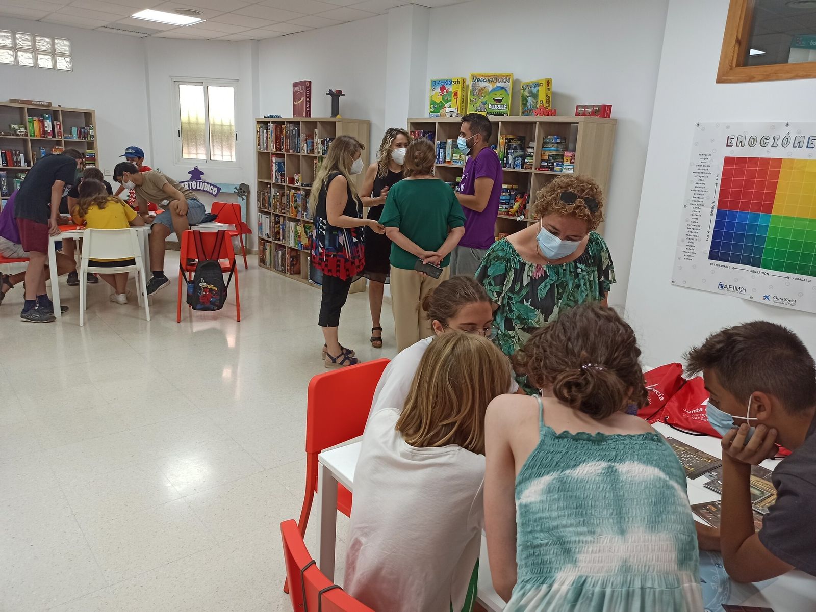 Visita de Rosa Maldonado a AFIM21.