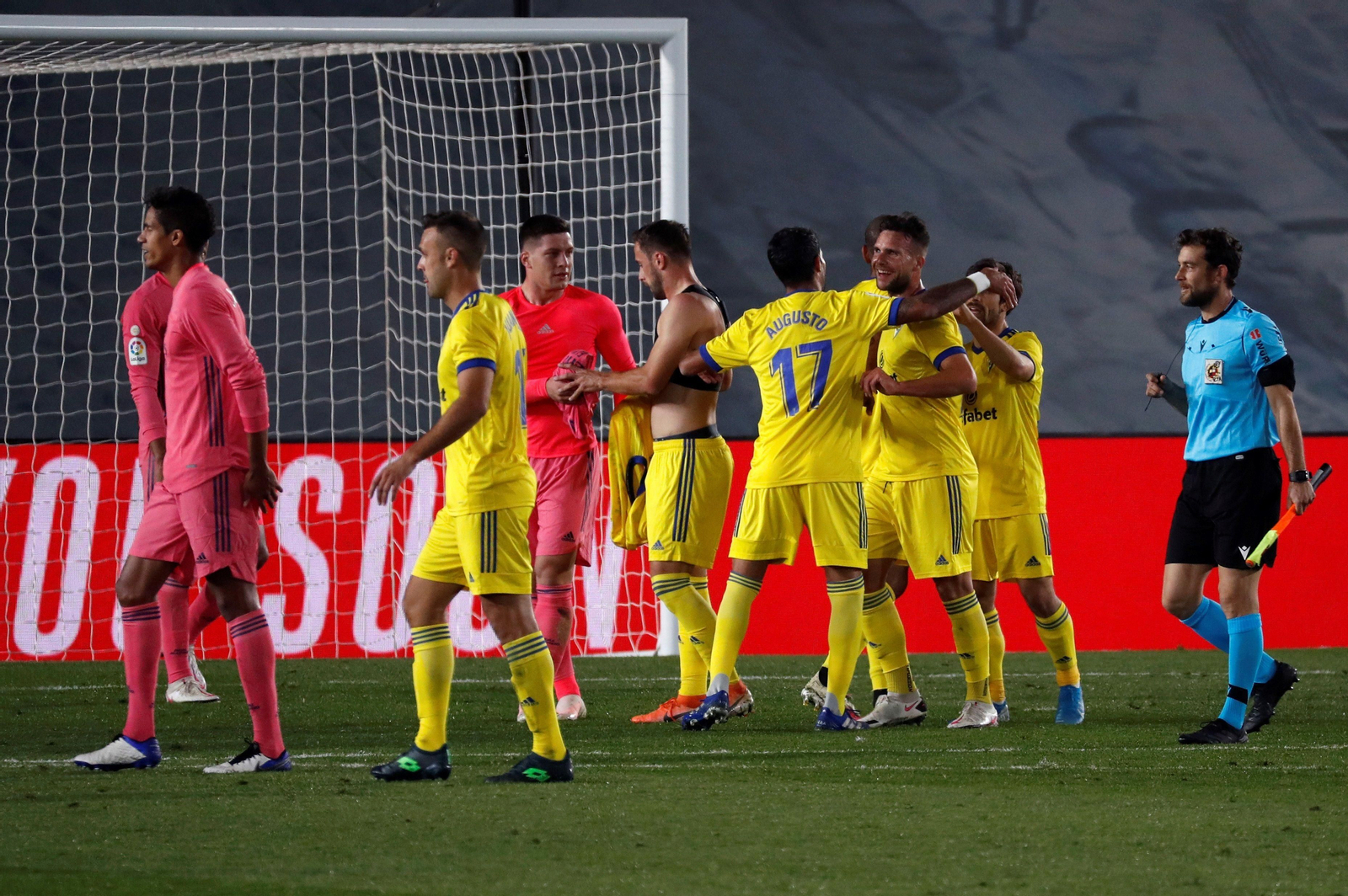 El Cádiz venció al Real Madrid con una posesión tres veces menor que su rival.