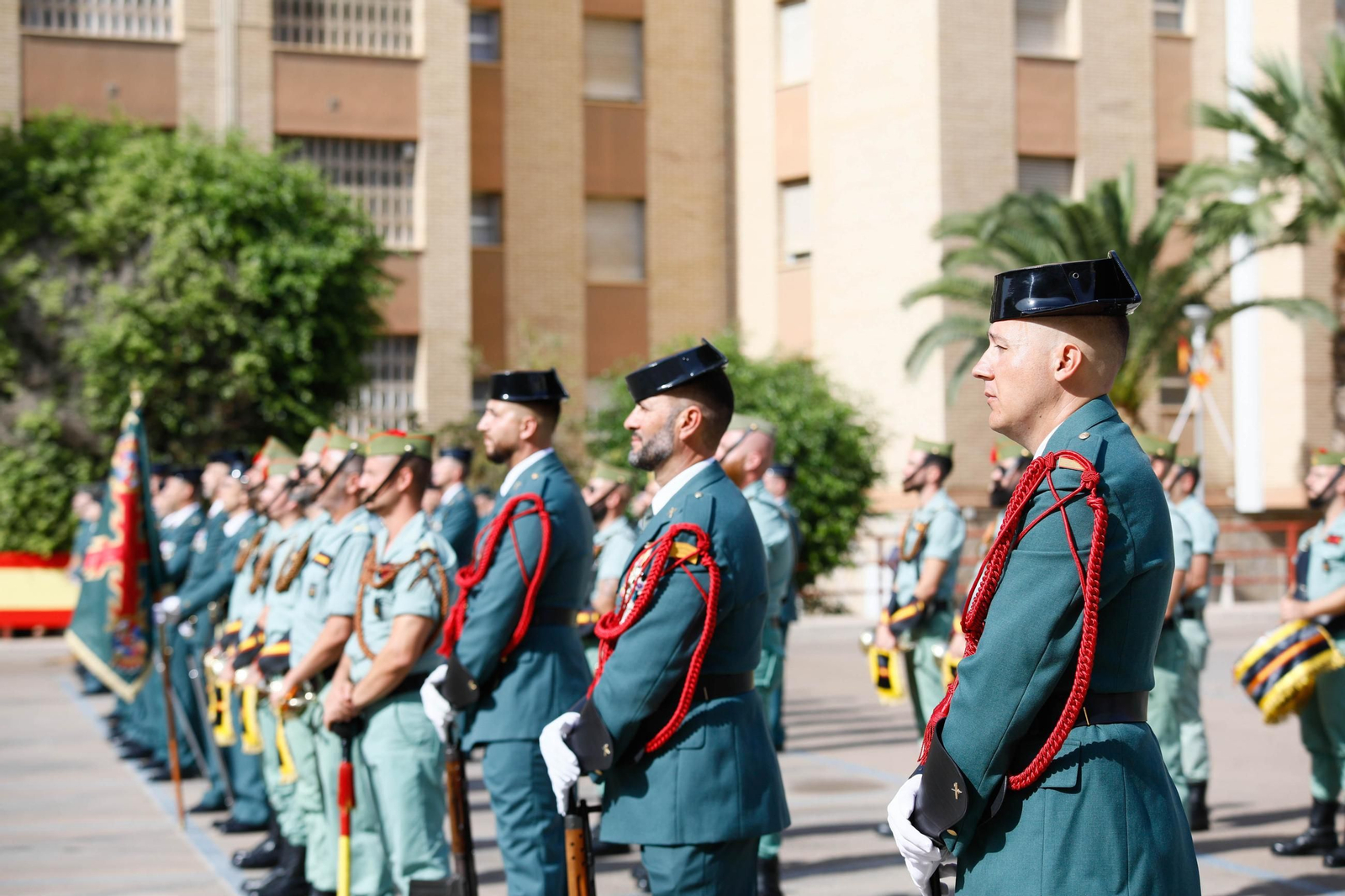 Los actos de la Guardia Civil en honor a la Virgen del Pilar, en imágenes