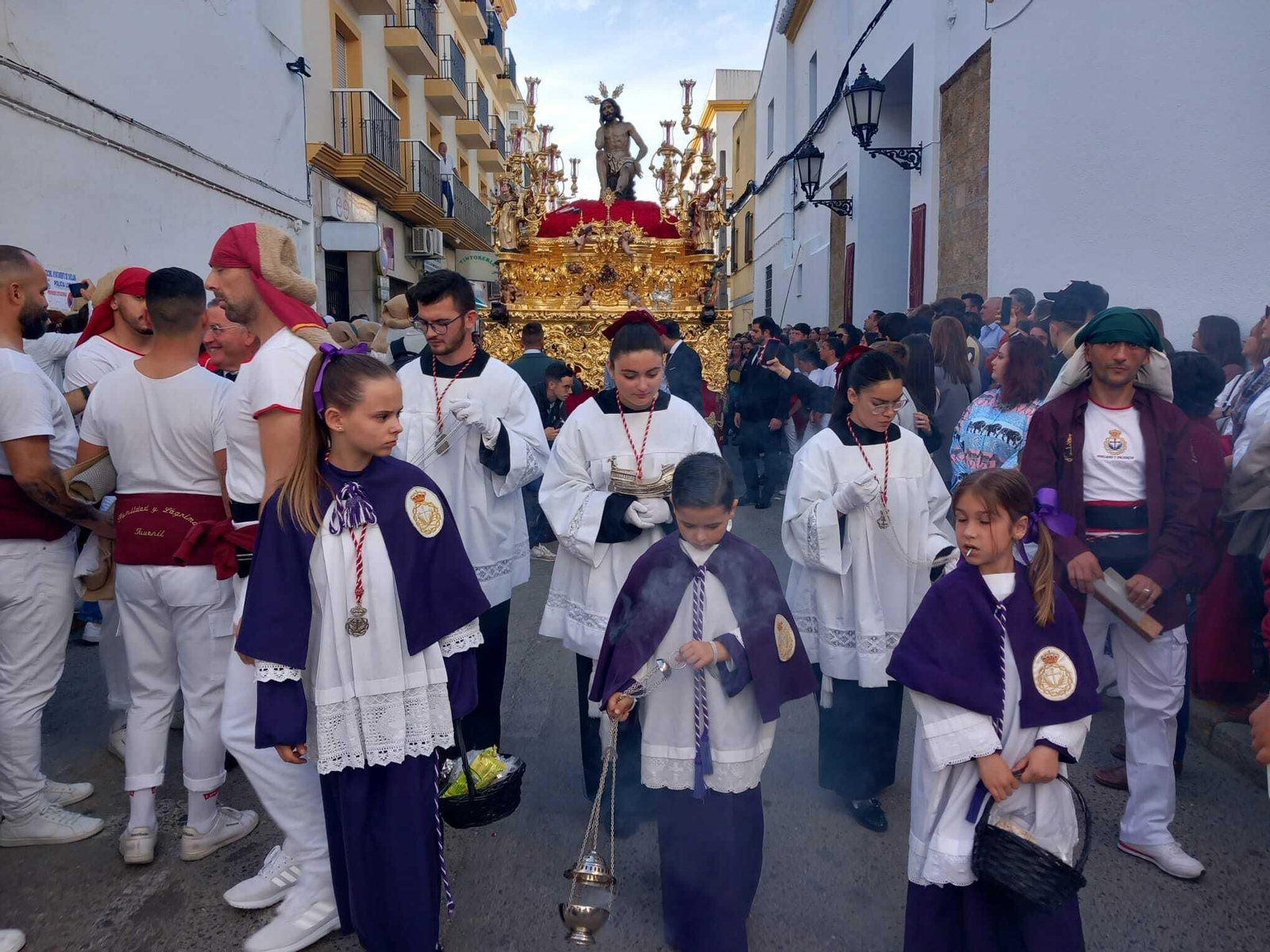 Las imágenes del Lunes Santo de Chiclana de la Semana Santa 2023: Perdón y Humildad y Paciencia