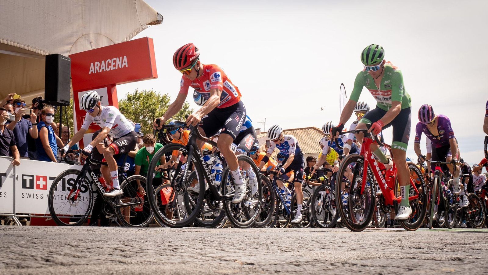 La vuelta en Aracena.