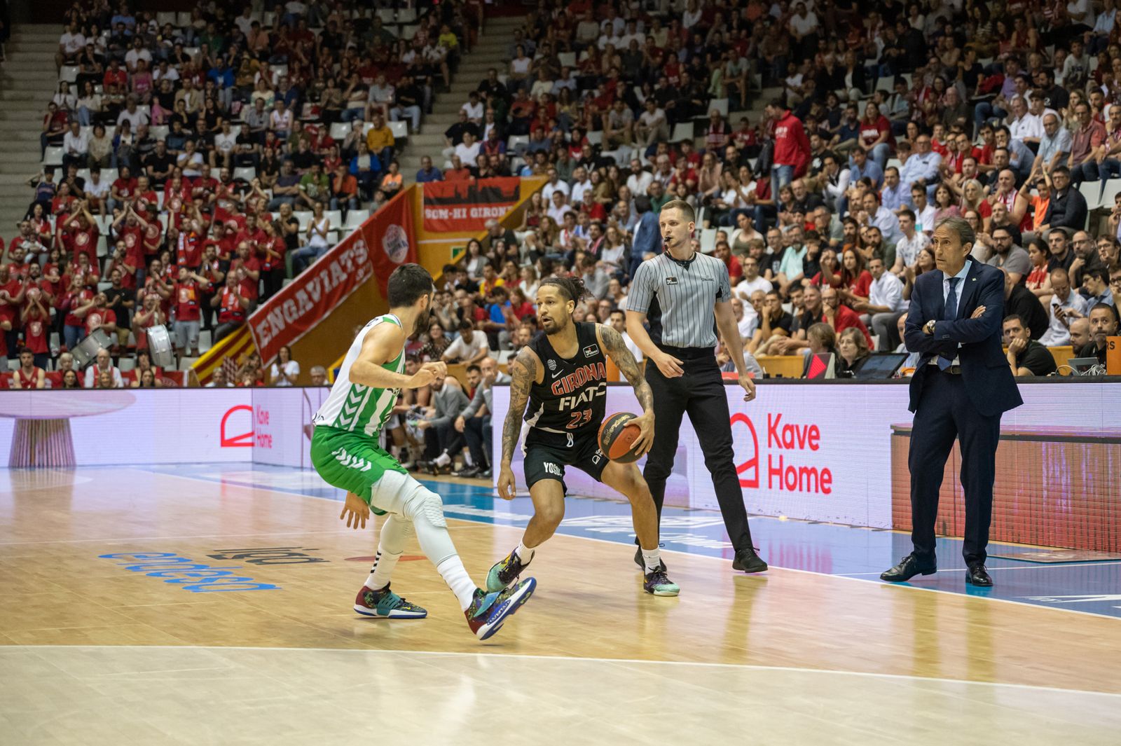 Las fotos del triunfo del Betis Baloncesto en Gerona