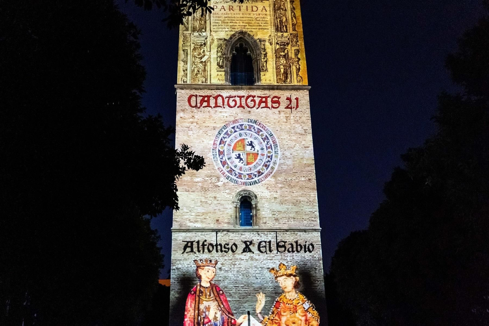 Un mapping en la Torre de Don Fadrique