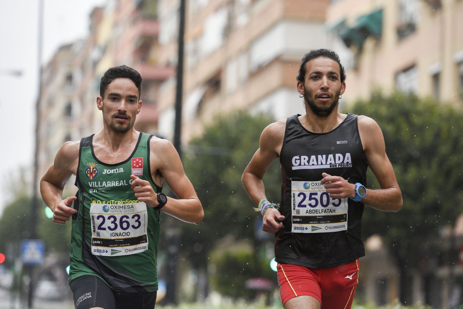 Nacho Fontes, cuando todavía estaba acompañado por Abdelfatah Dalal, segundo