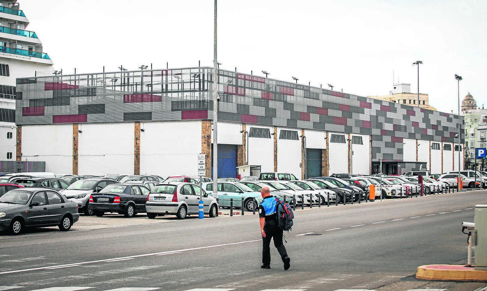 Espacio donde se ubicará el parque infantil