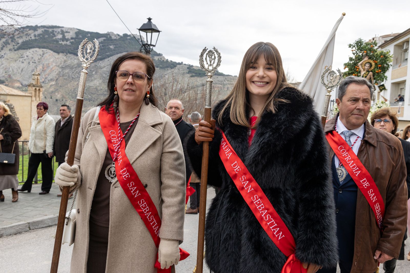 Solemne procesión de San Sebastián en La Guardia de Jaén
