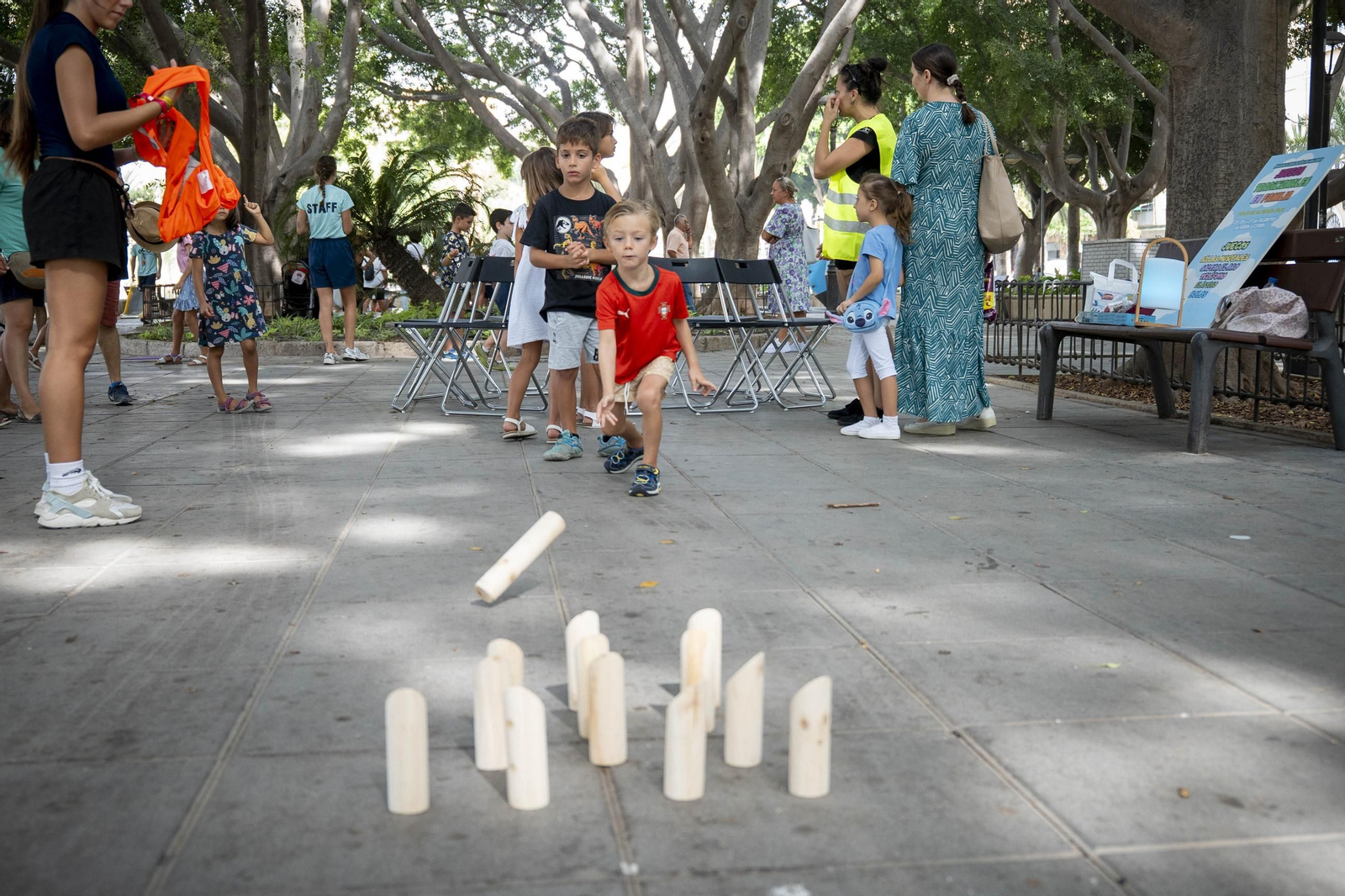 Las mejores fotos de los juegos infantiles en la Feria de Almería