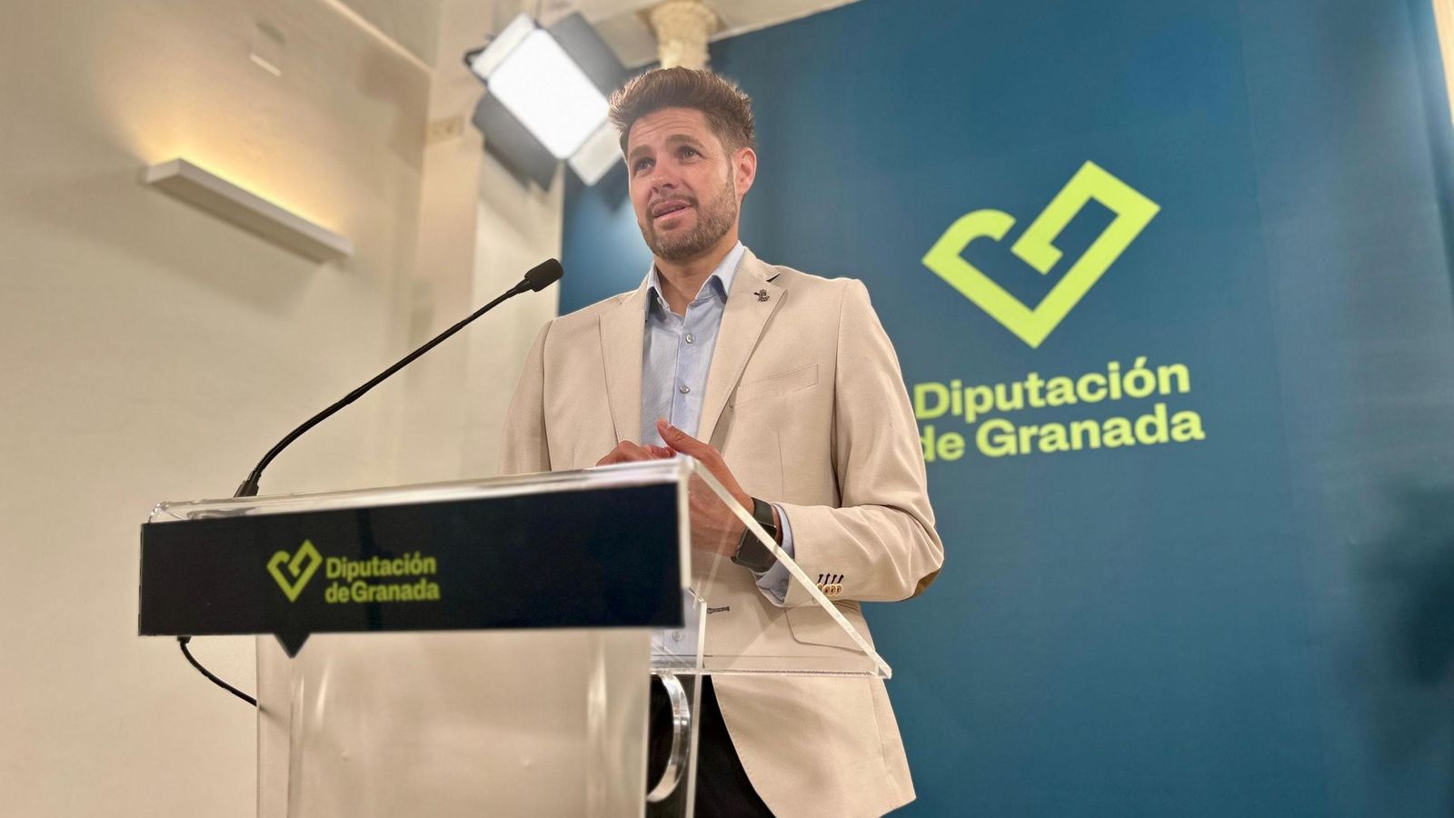 El diputado provincial de Deportes e Instalaciones Deportivas de Granada, Eric Escobedo El diputado provincial de Deportes e Instalaciones Deportivas de Granada, Eric Escobedo