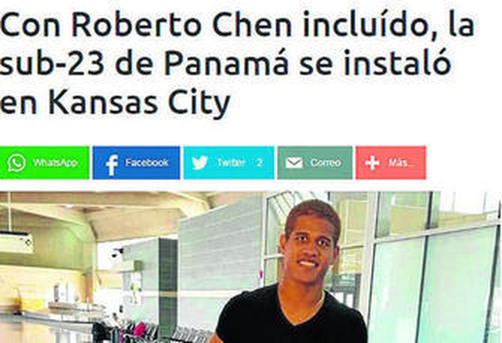 Un captura de 'Marea roja' que destaca la llegada del jugador balono Chen.