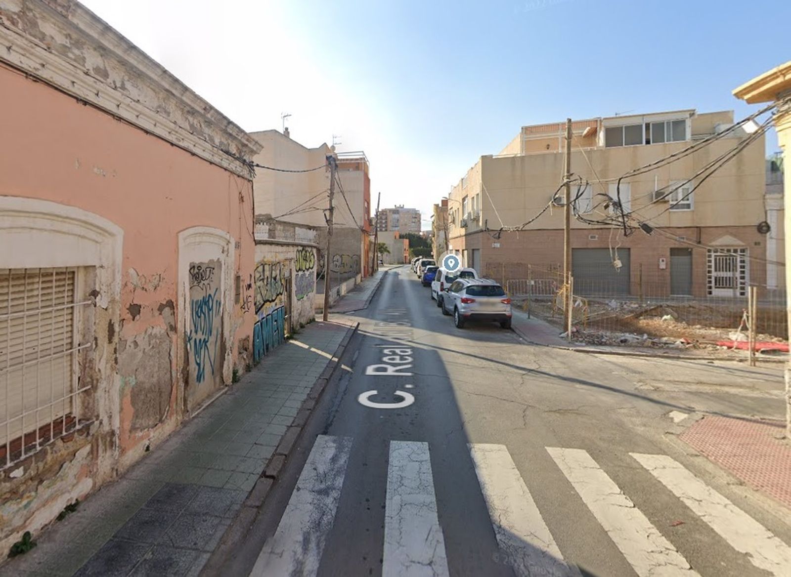 Calle Real del Barrio Alto de Almería.