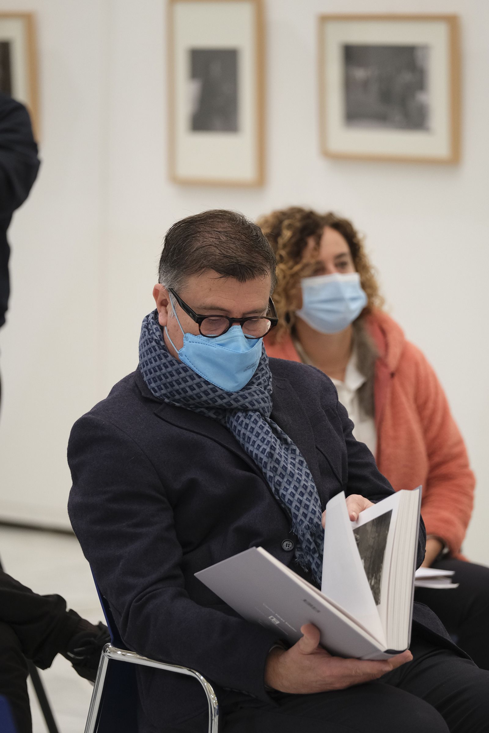 Imágenes inauguración exposición fotógrafo Carlos Pérez Siquier. Diputación de Almería