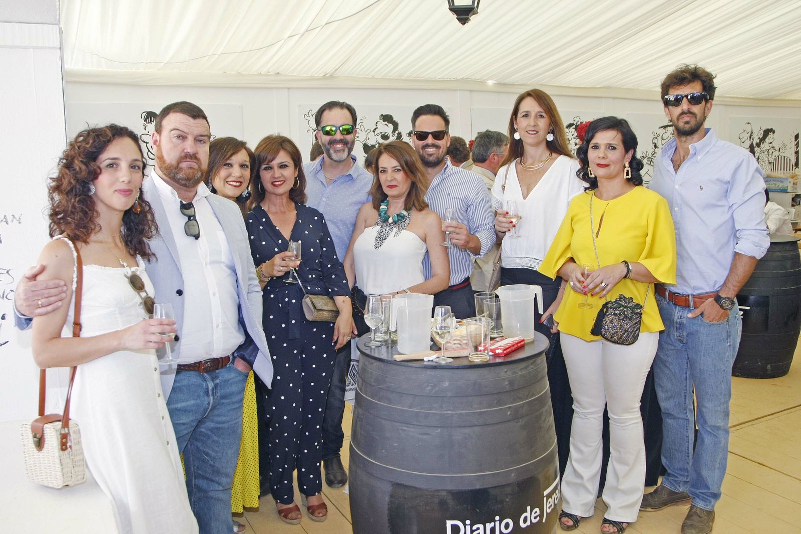 Martes en la Caseta de Diario de Jerez