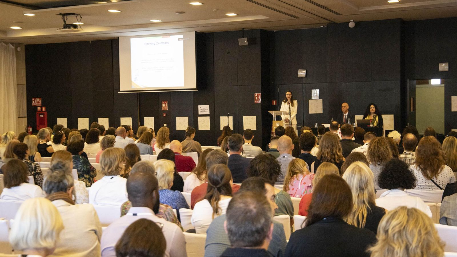 Inauguración Granada XVI Conferencia Europea Psicología Salud Ocupacional