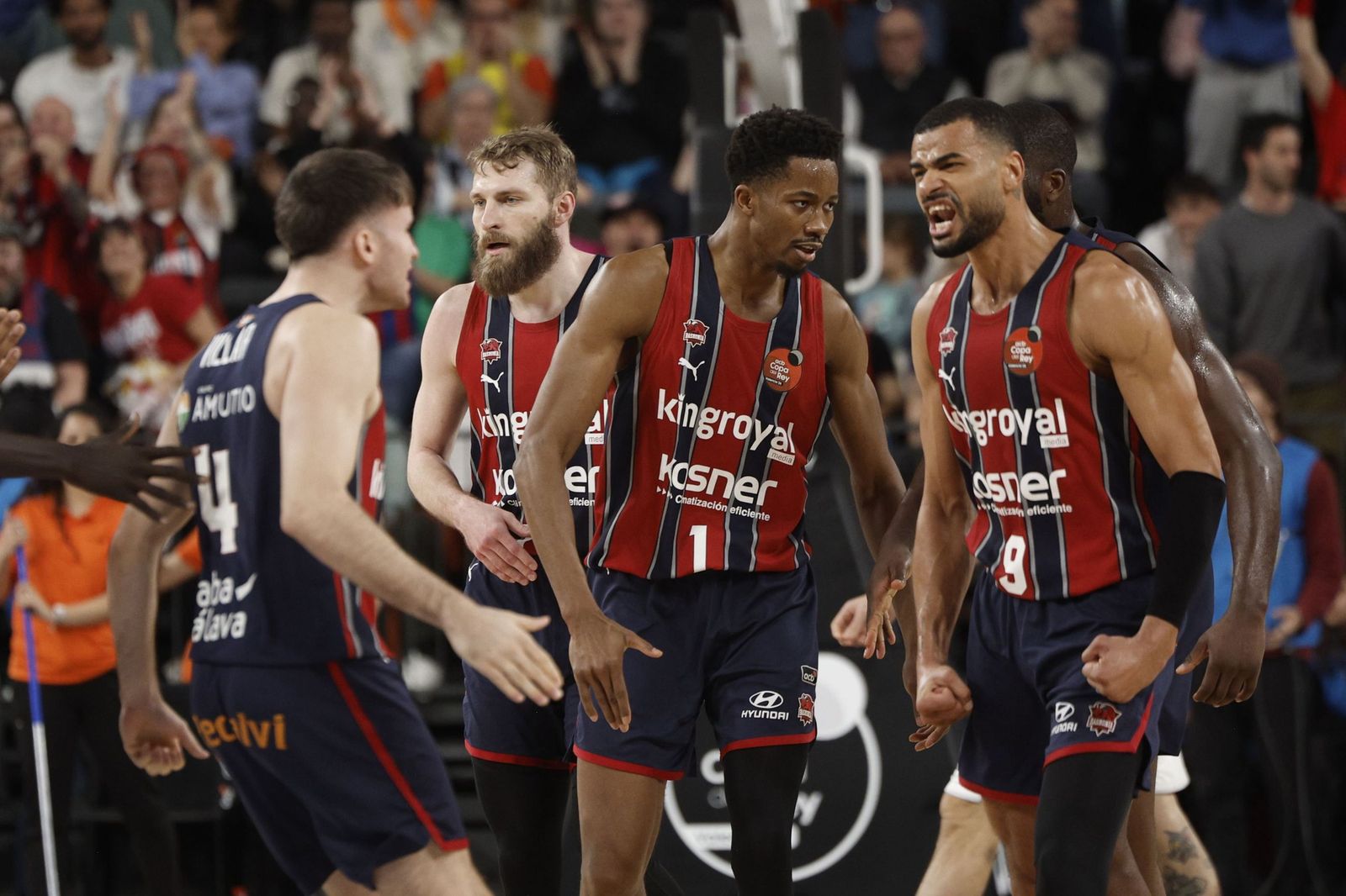 Las fotos de la final de la Copa del Rey de Baloncesto entre Real Madrid y Baskonia