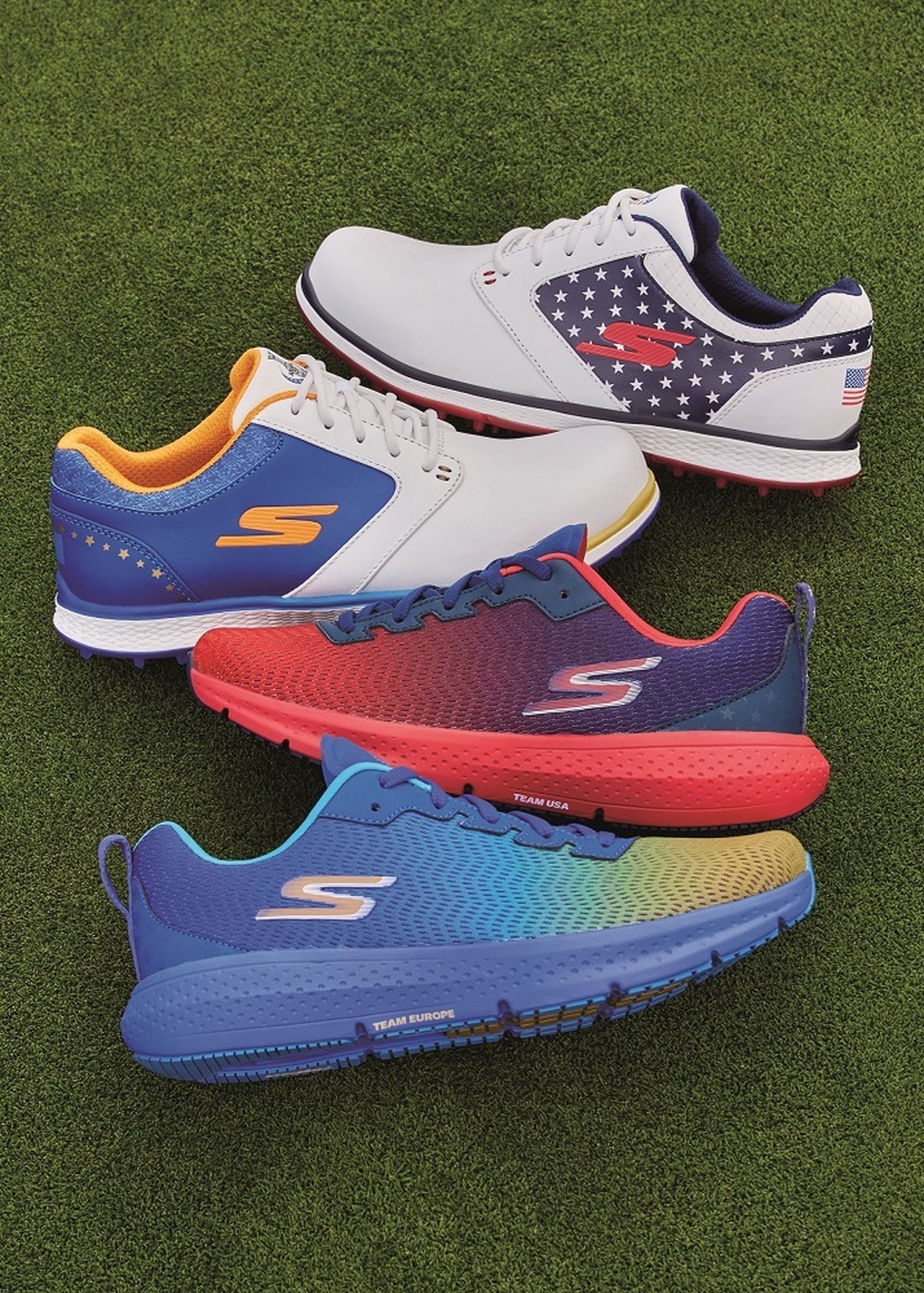 Zapatos de golf de la marca Sketchers