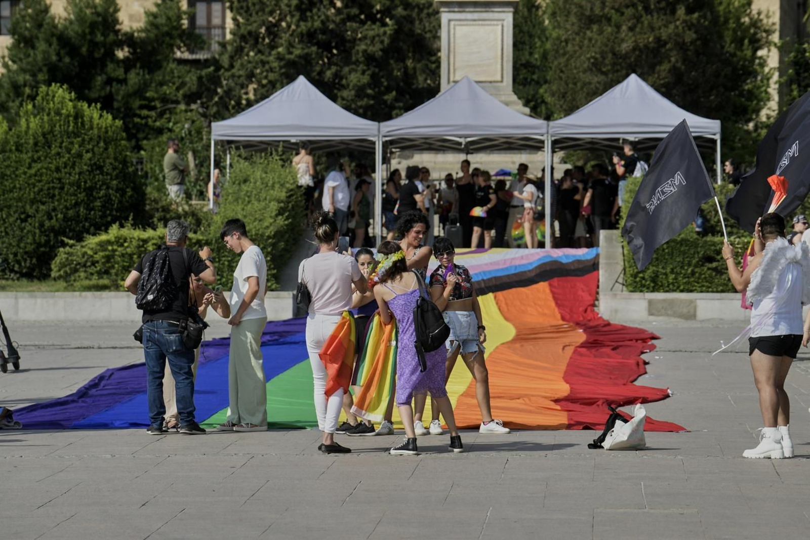 El pregón de Jedet y la marcha del Orgullo en Granada, en imágenes