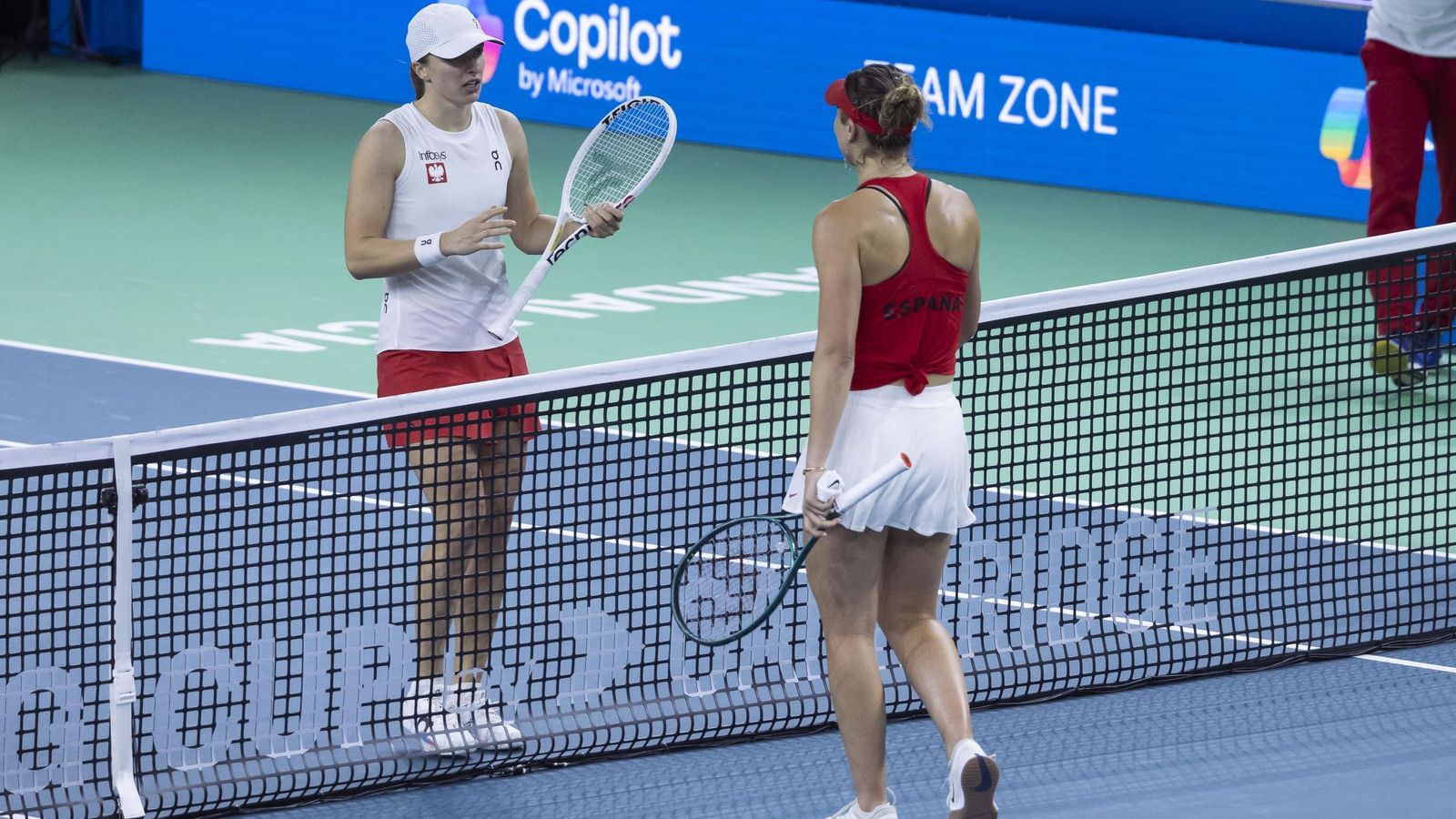 El España-Polonia de la Billie Jean King, en fotos