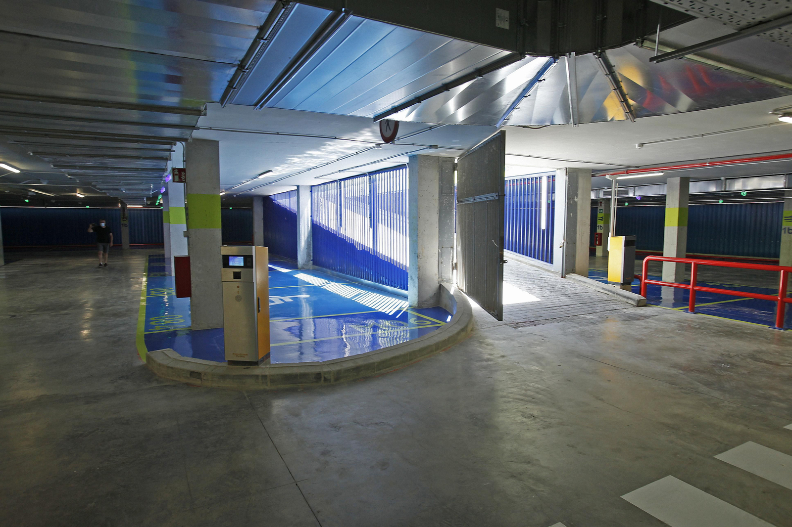 Inauguración del aparcamiento de Rafael Salgado de Bami