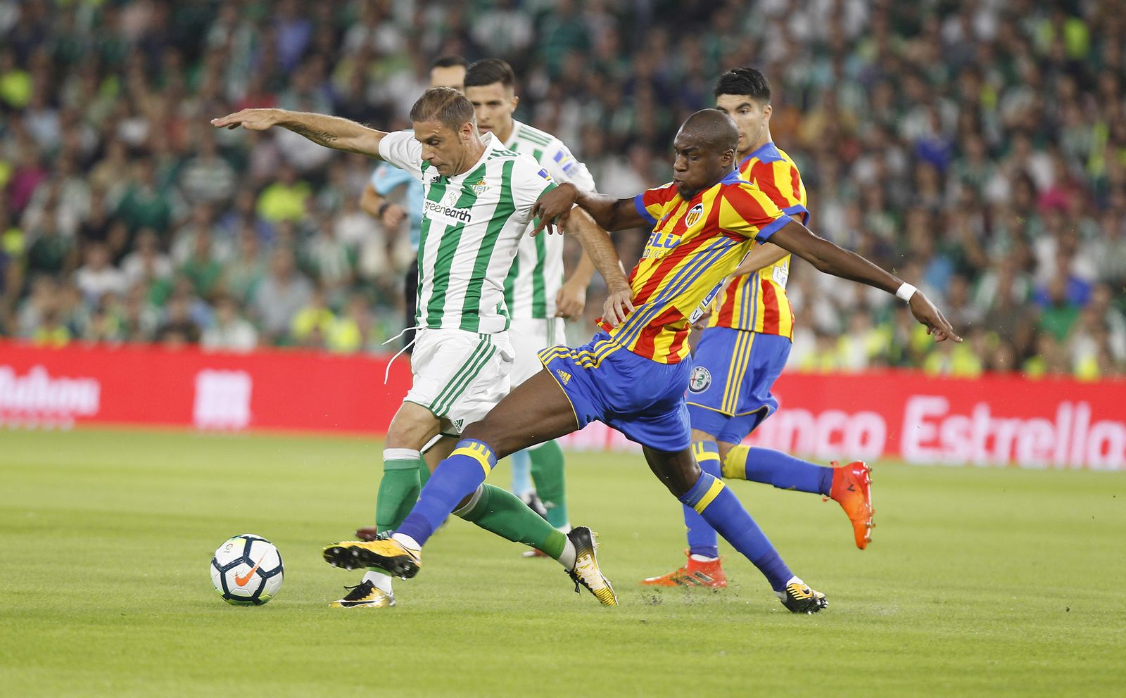El Betis-Valencia, en imágenes