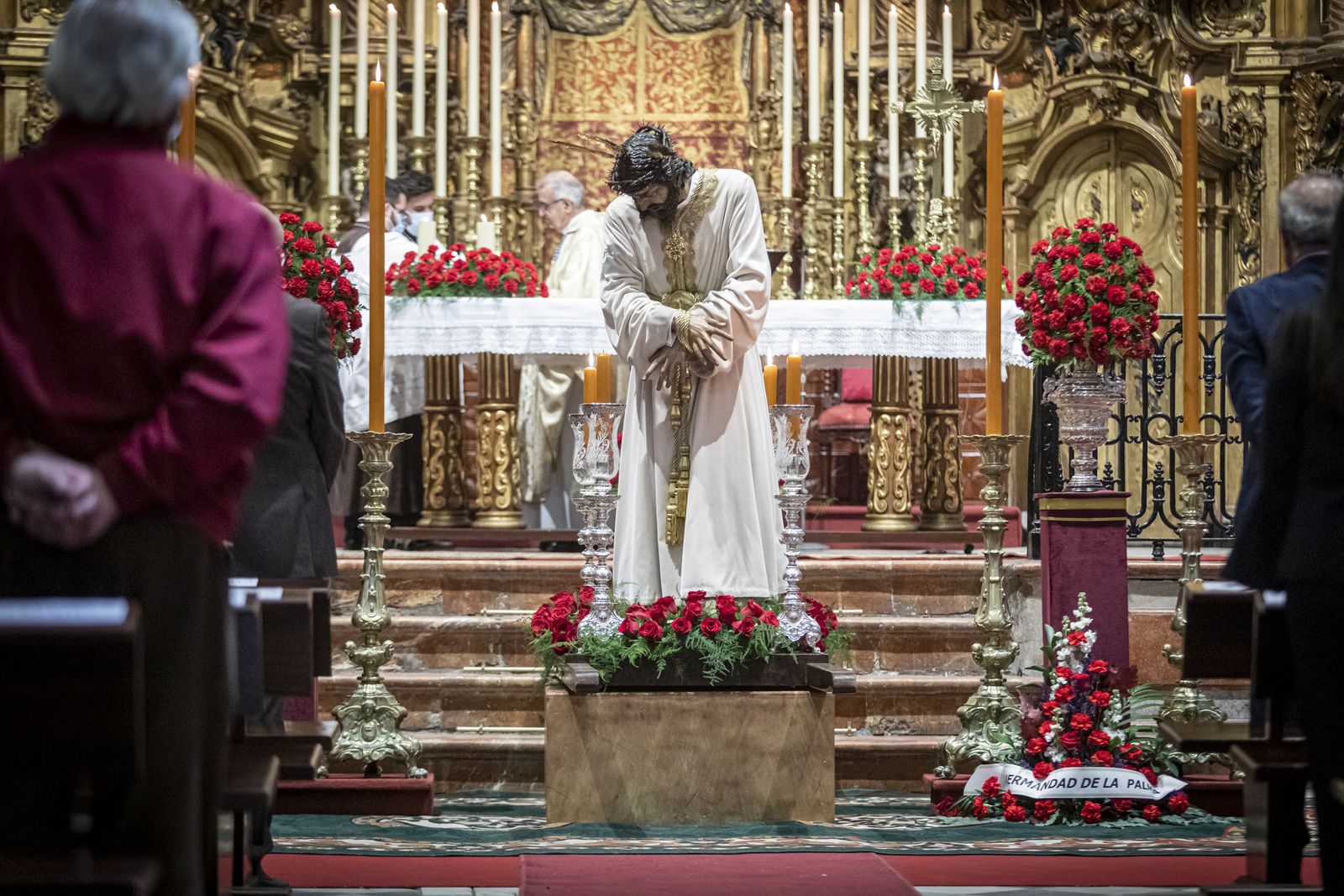 El Nazareno del Amor, este sábado en su parroquia.
