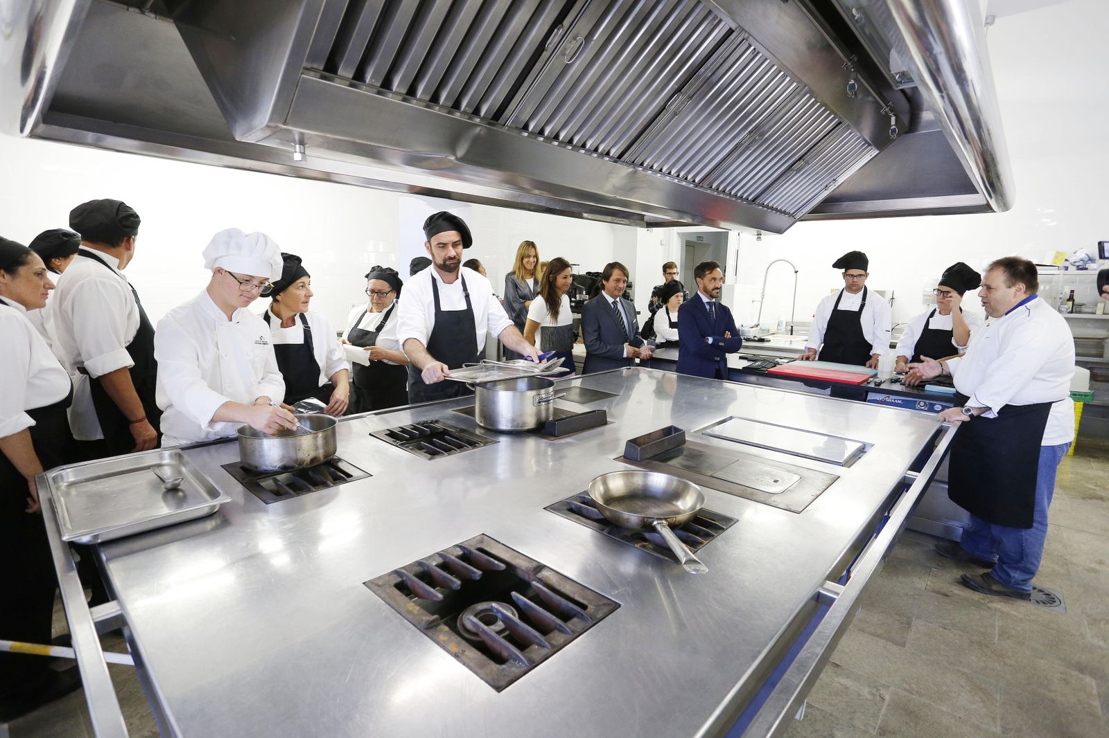 Imagen de archivo de las cocinas del restaurante Universo Santi de Jerez