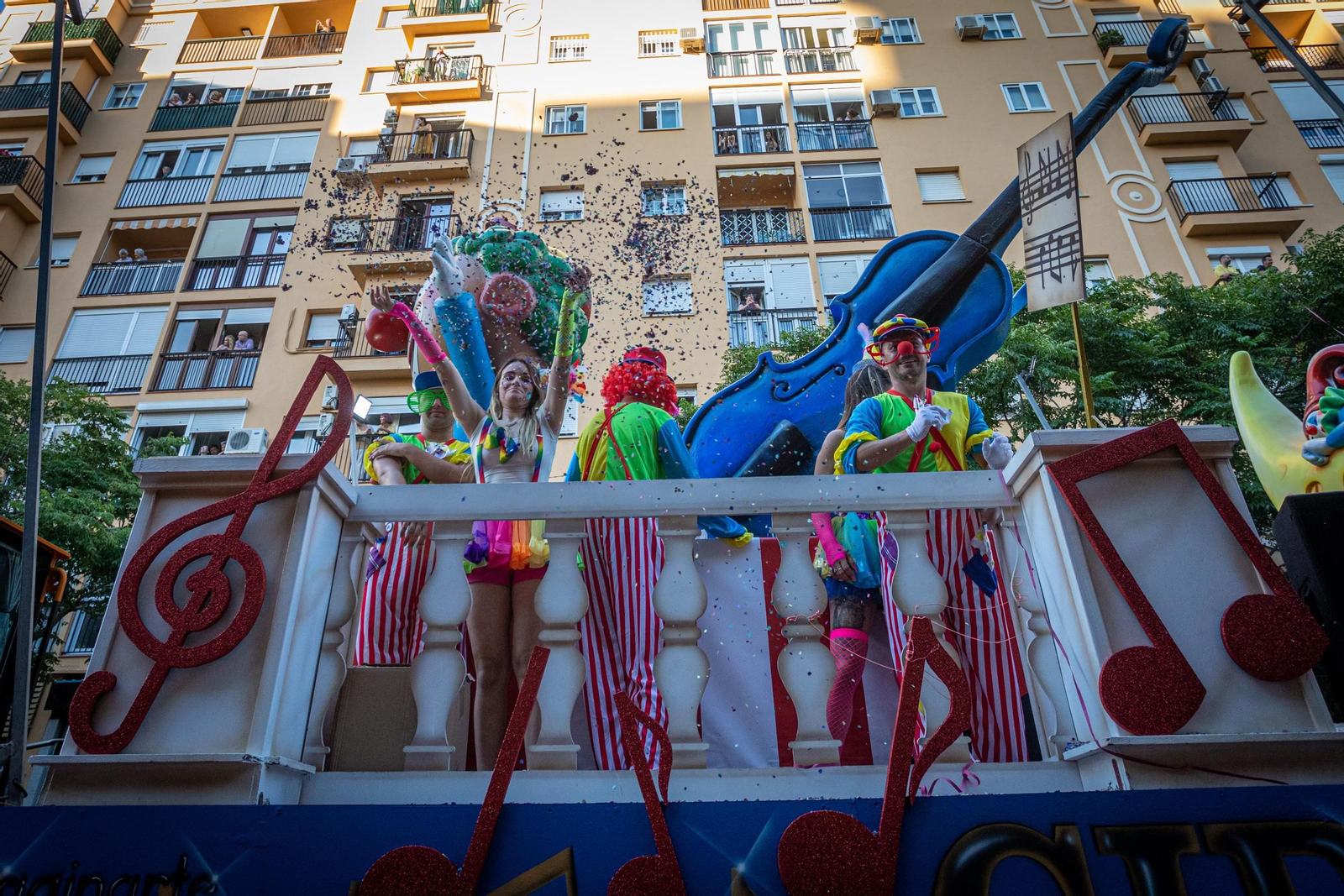 La cabalgata del Carnaval de Cádiz 2022, en imágenes
