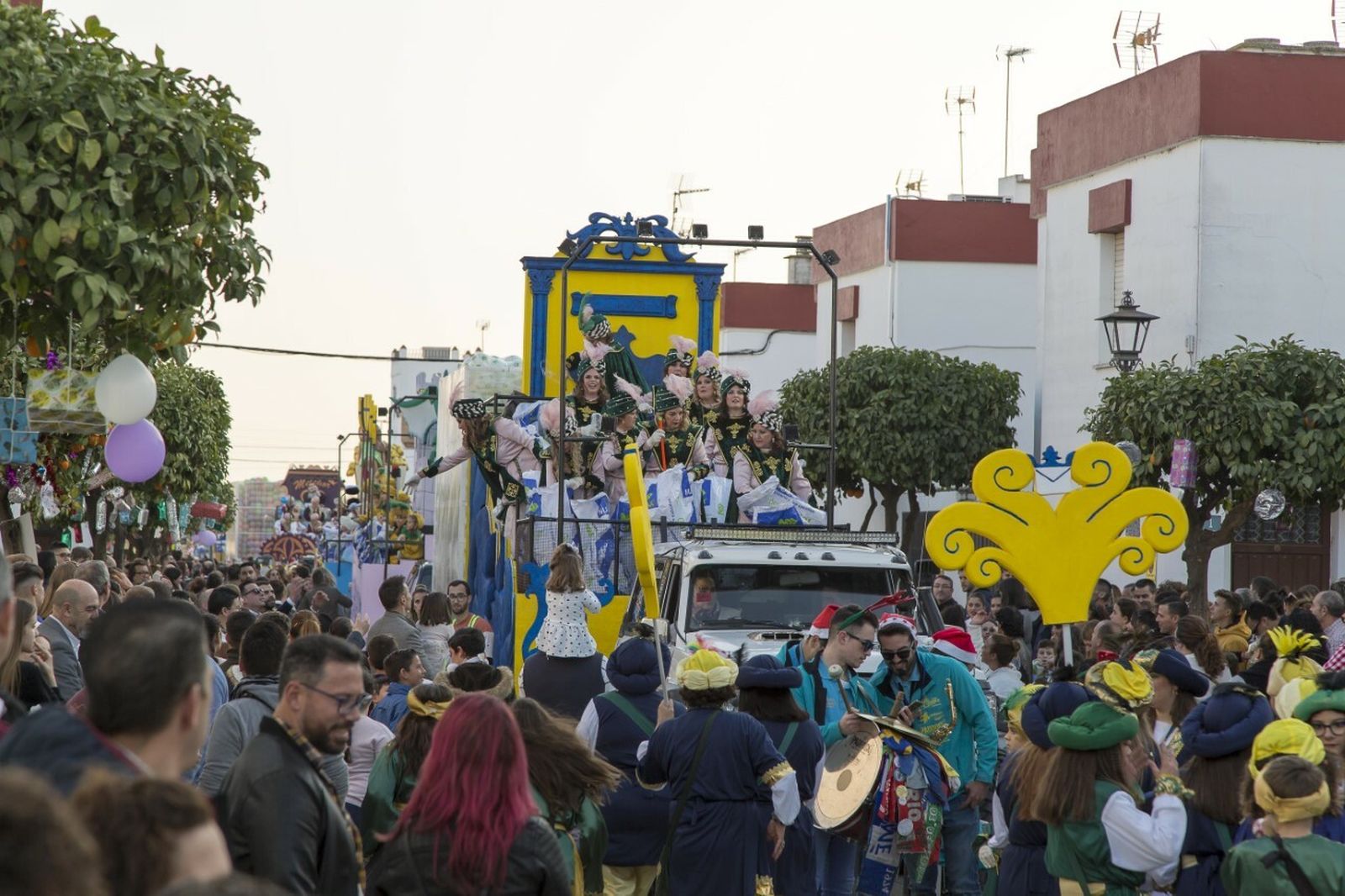 Cabalgata en Los Palacios