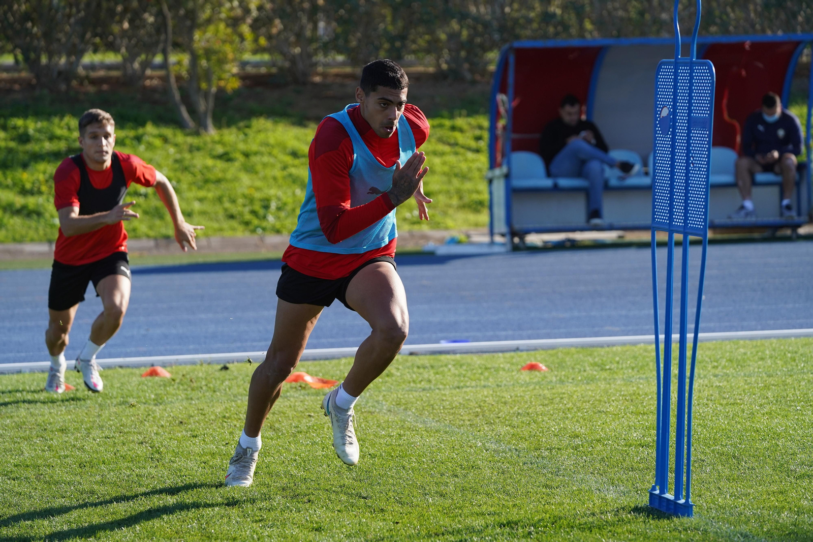 Fotogalería del entrenamiento del Almería, miércoles 11