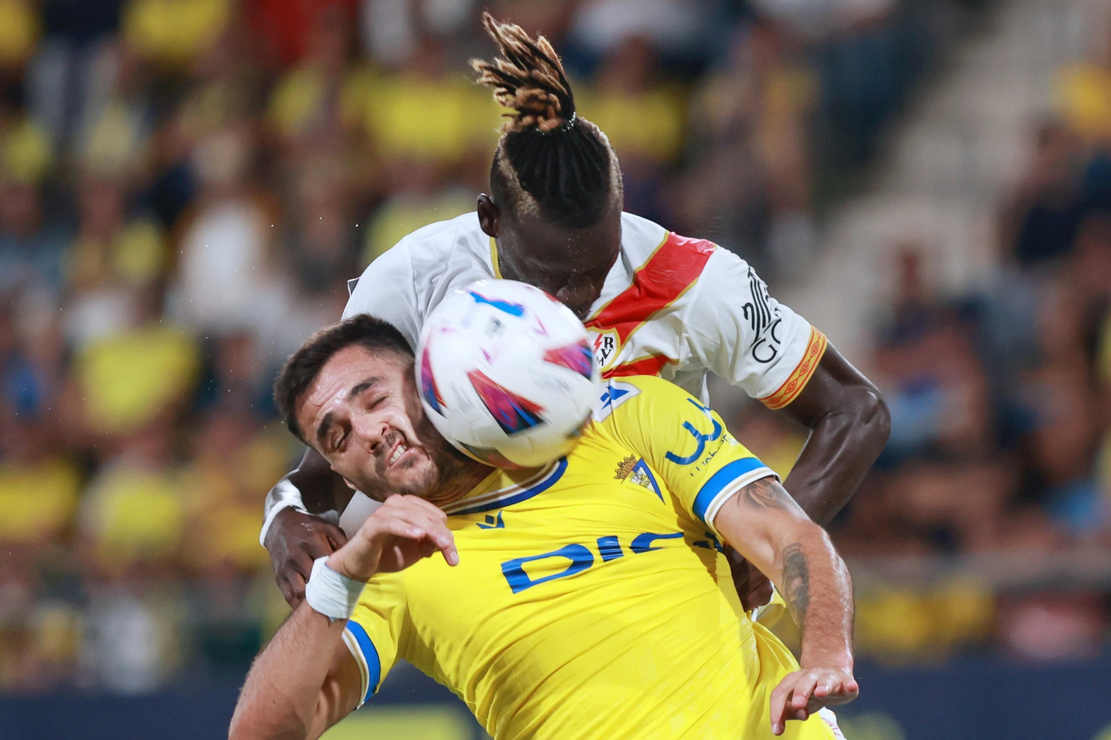 Las imágenes del Cádiz CF-Rayo Vallecano