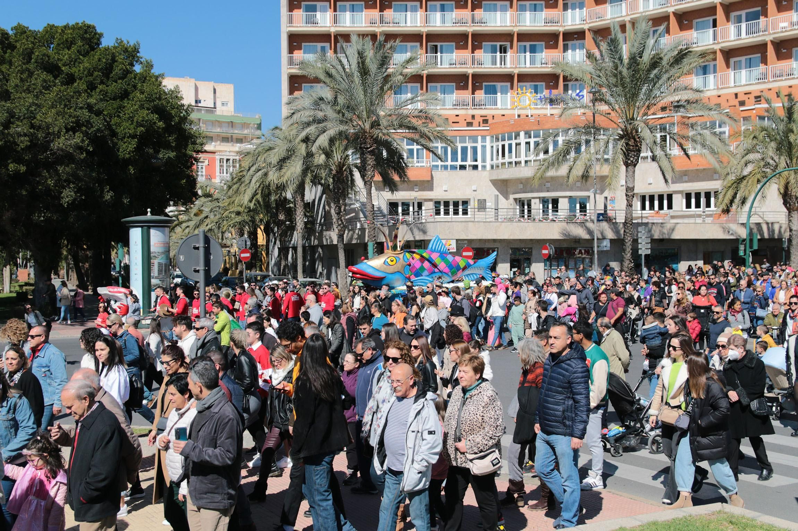 Las imágenes del Entierro de la Sardina de Almería