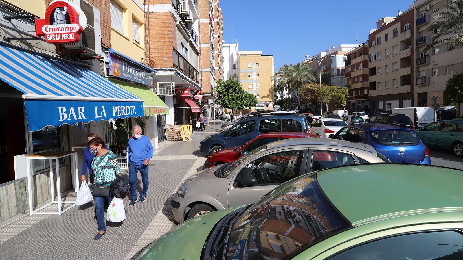 El conocido bar La Perdiz, referente en la zona, que ganará espacio con la peatonalización.
