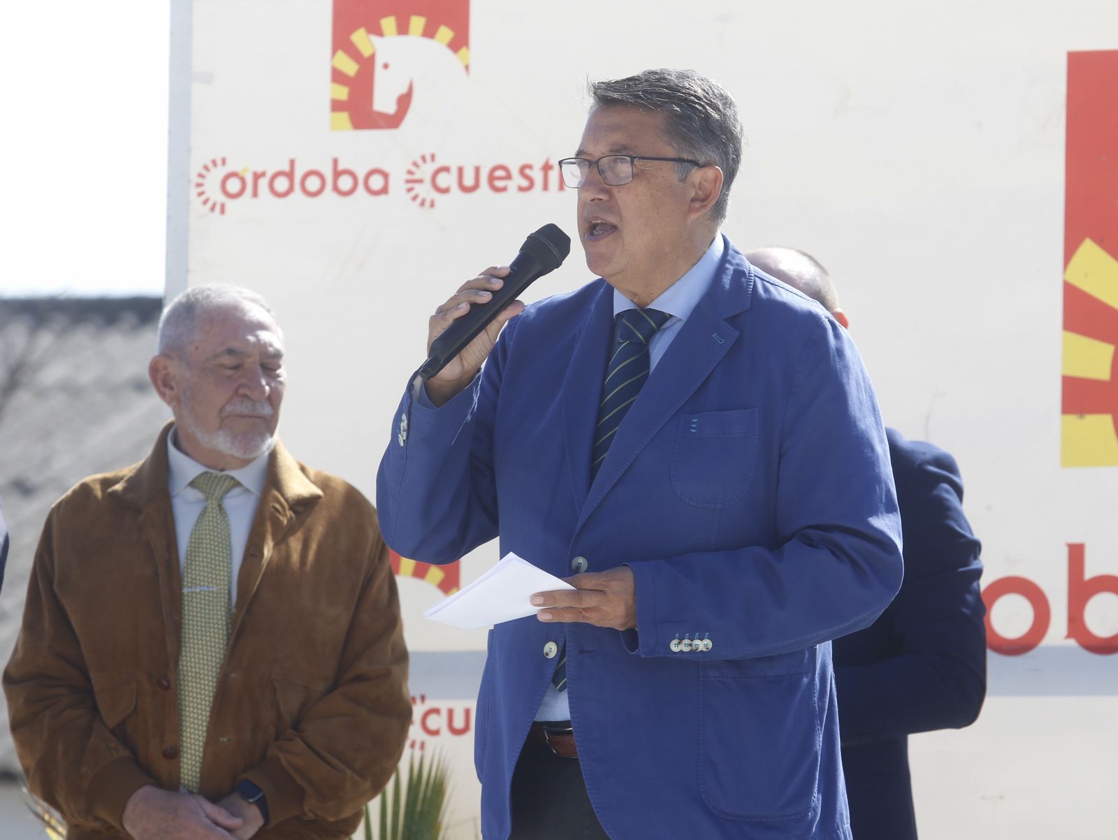 La marcha hípica en Córdoba por el 28-F, en fotografias.