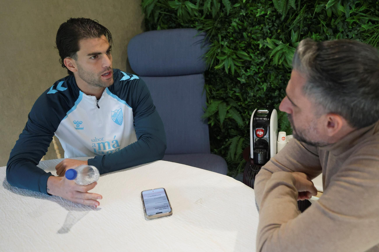 Eneko Jauregi, durante el Media Day.