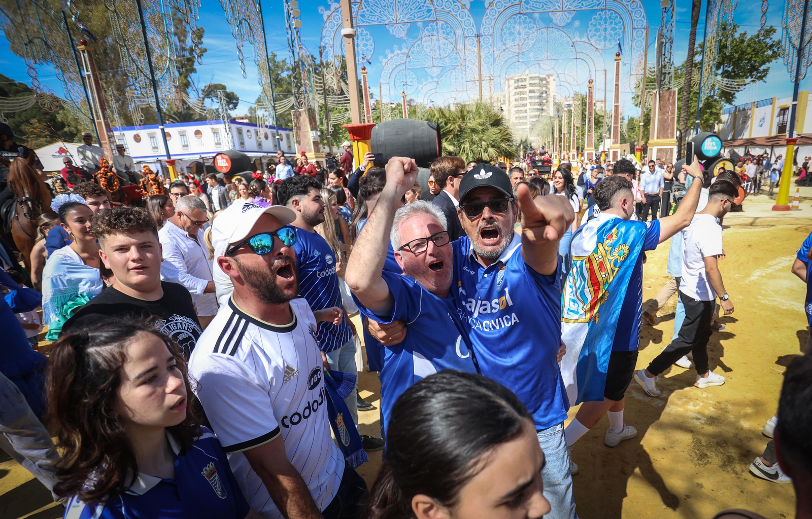 Imágenes del ambiente el domingo en la Feria de Jerez 2024
