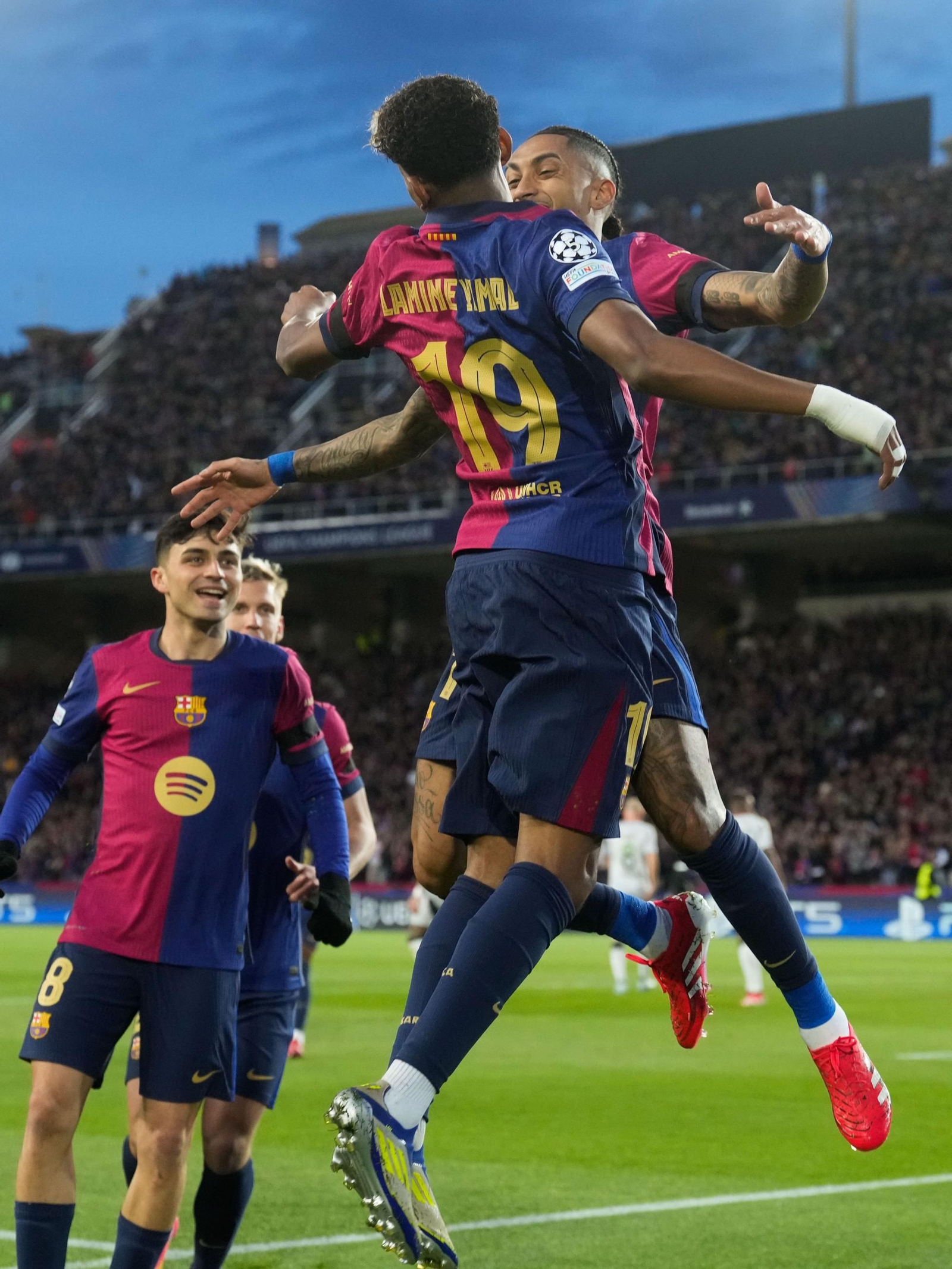 Las fotos del Barcelona - Benfica