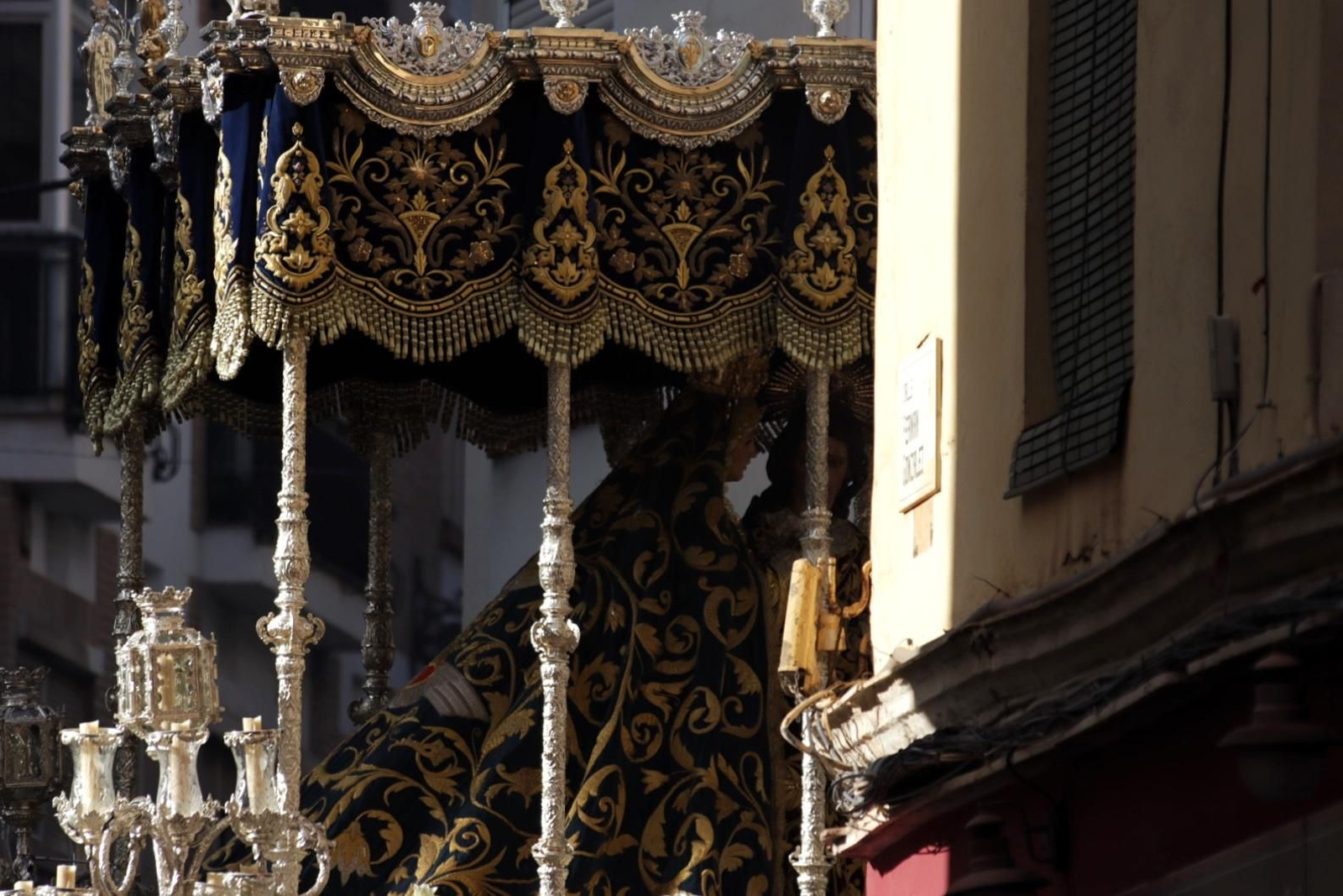 Las imágenes de Fusionadas en el Miércoles Santo en Málaga