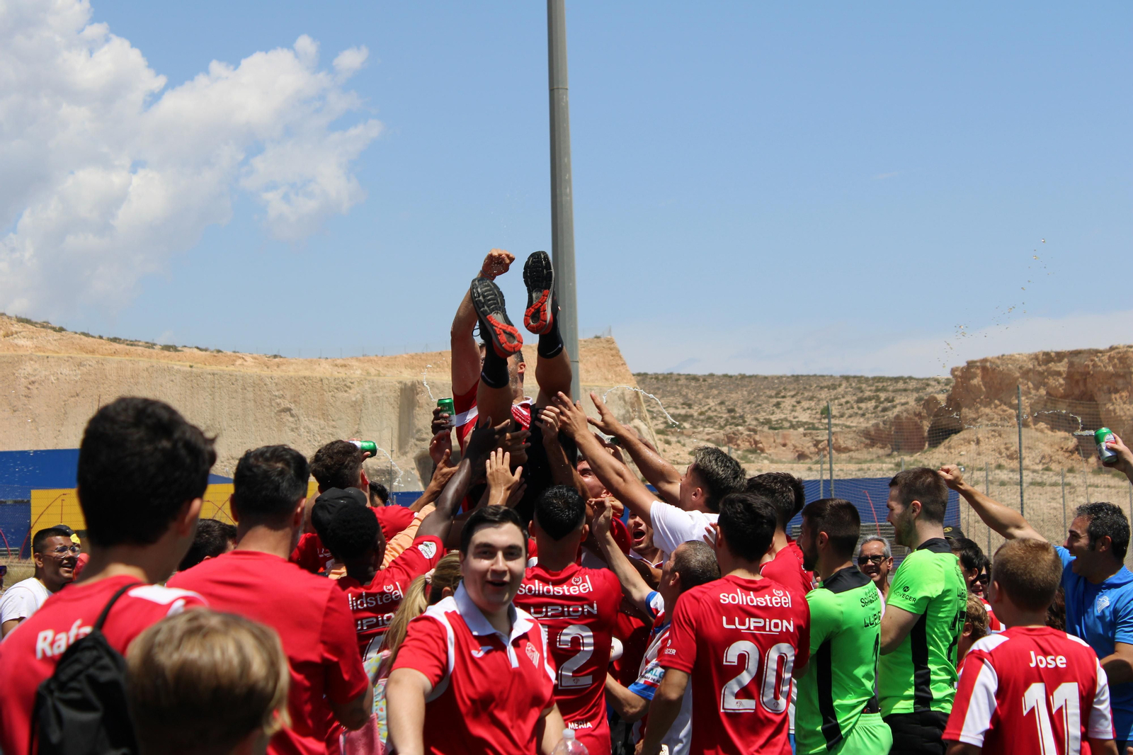 Así vivió el Poli Almería su ascenso a Tercera RFEF