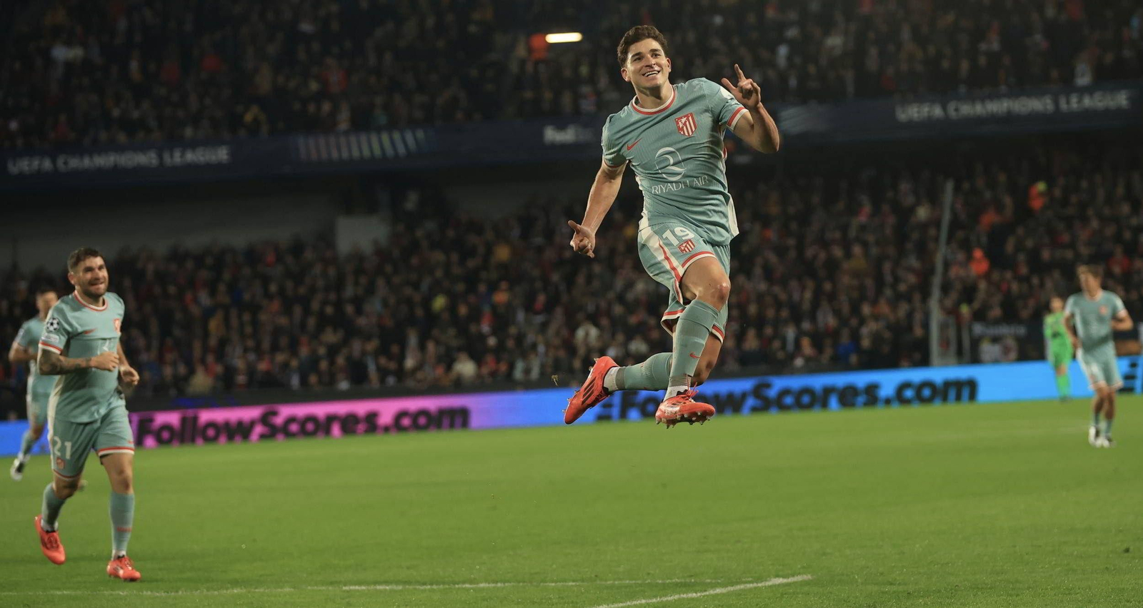 Las fotos de la goleada del Atlético de Madrid al Sparta de Praga