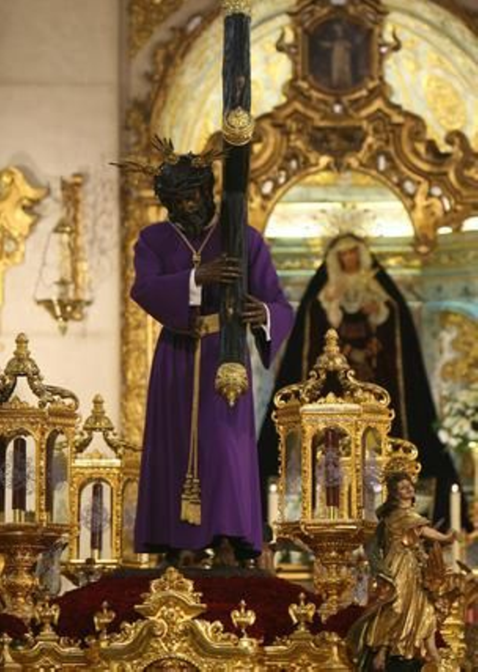 Nuestro Padre Jesús de la Salud, de la Hermandad de los Gitanos.

Foto: Jose Angel Garcia