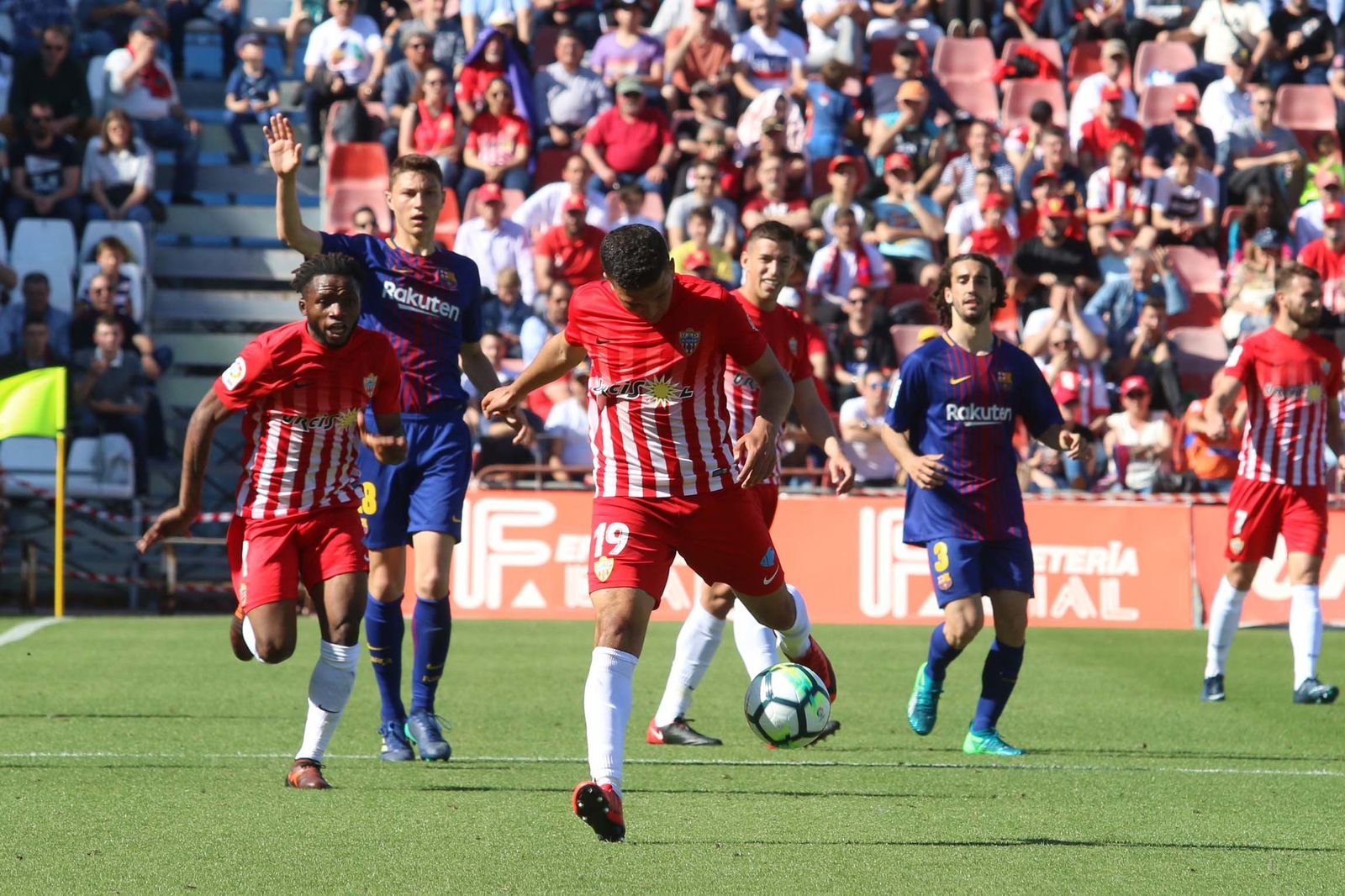 El UD Almería-Barça B, en imágenes