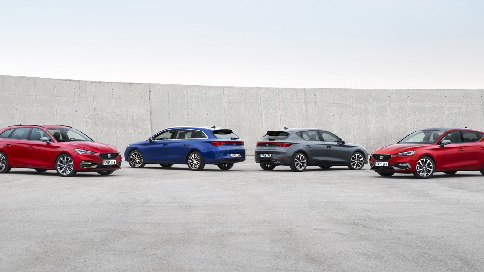 La gama del Seat León 2020, al completo.