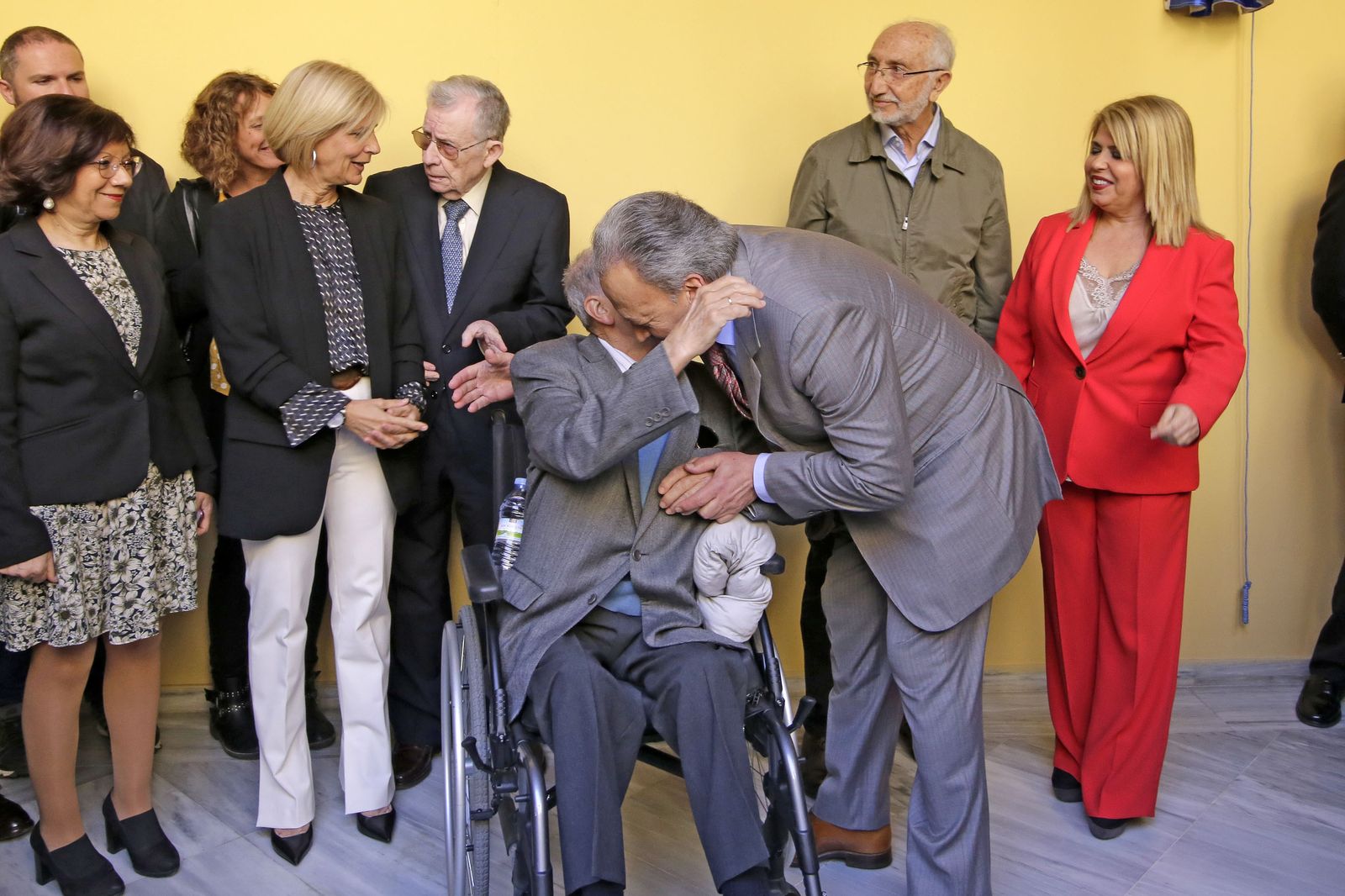 Imágenes del acto institucional del 40 aniversario de las primeras elecciones municipales