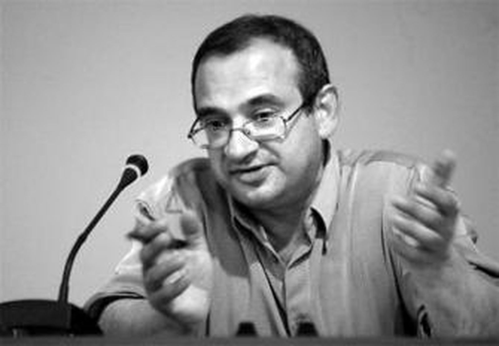 Arturo Morgado, durante su intervención en la tarde de ayer.